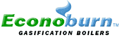 Econoburn wood gasification boiler